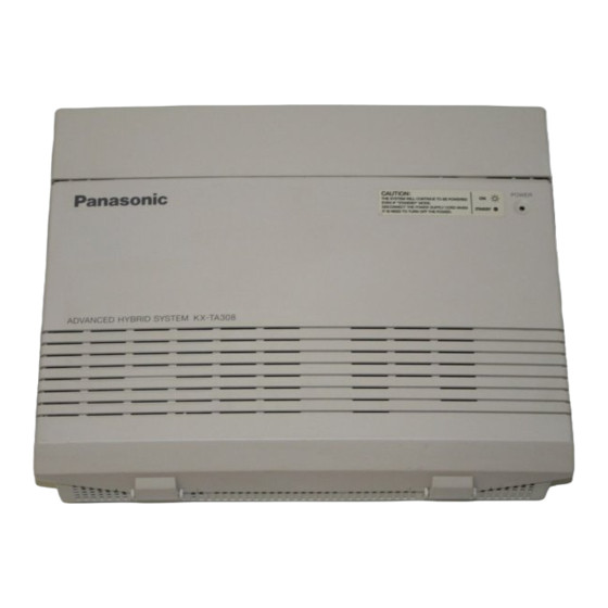 รับซ่อมตู้สาขา Panasonic KX-TA308